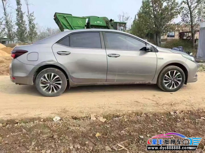 21年丰田卡罗拉轿车抵押车出售