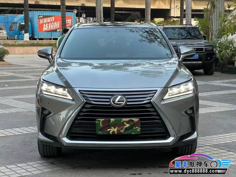 19年雷克萨斯RX轿车