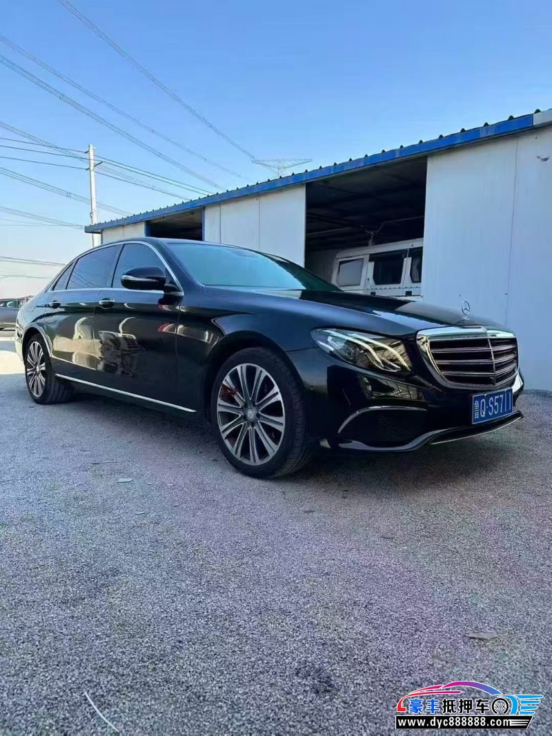 17年奔驰E轿车抵押车出售