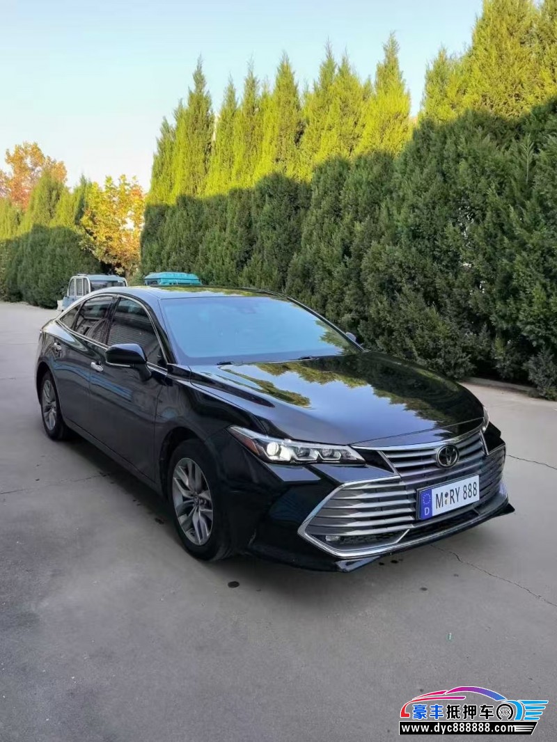 22年丰田亚洲龙轿车抵押车出售