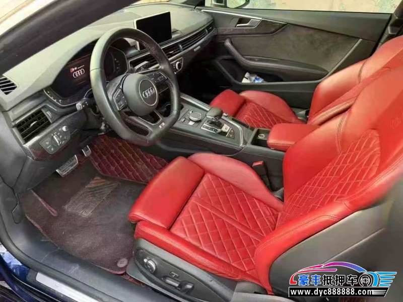 19年奥迪S5轿车抵押车出售