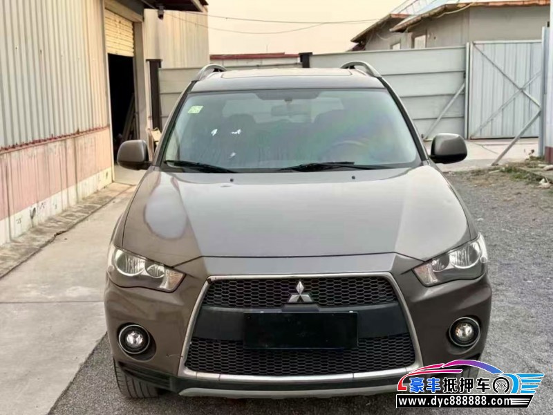 14年三菱欧蓝德SUV抵押车出售