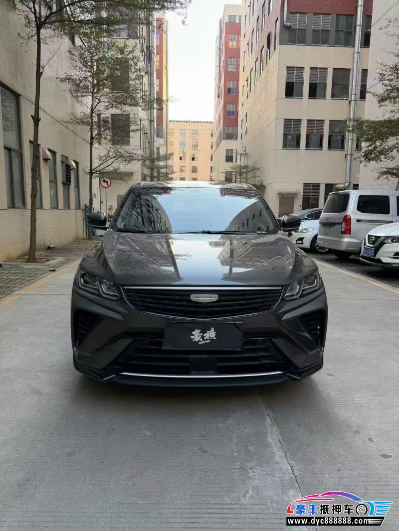 抵押车出售25年吉利缤越轿车