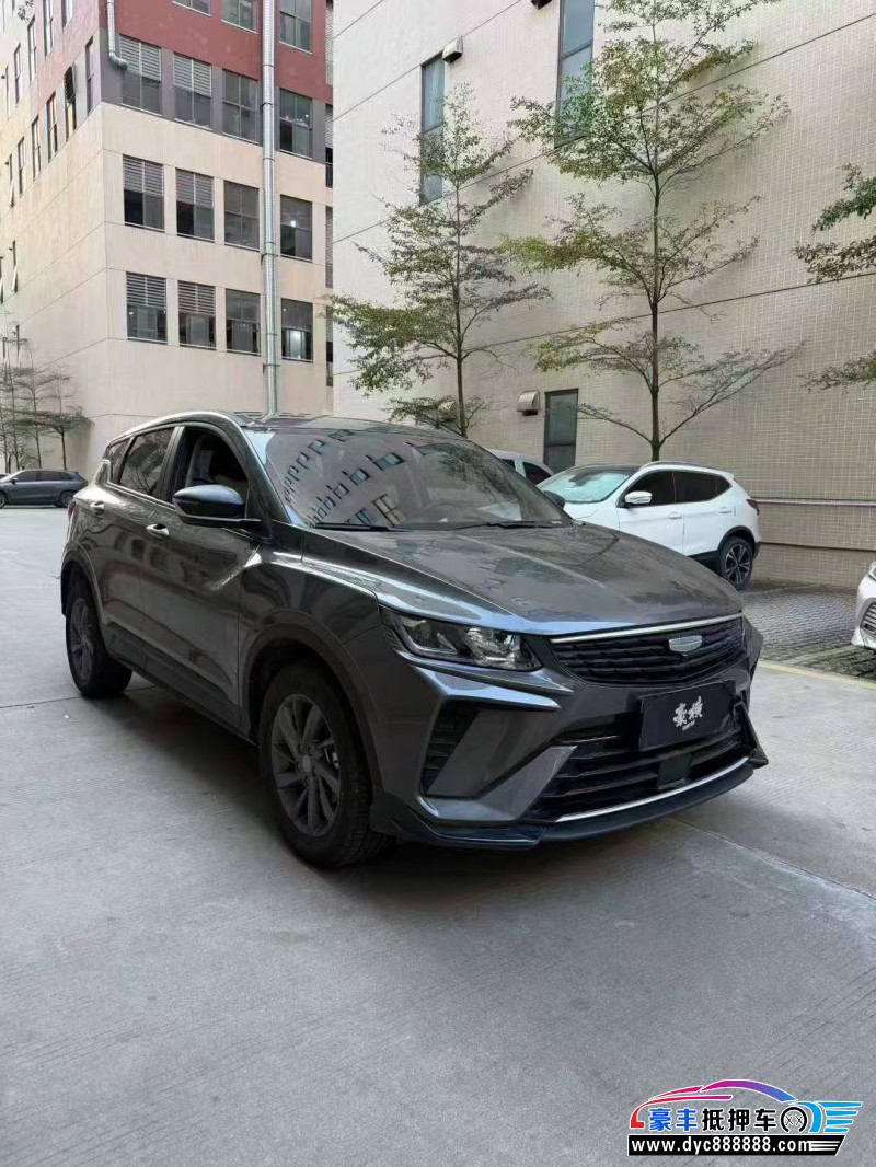 25年吉利缤越轿车抵押车出售