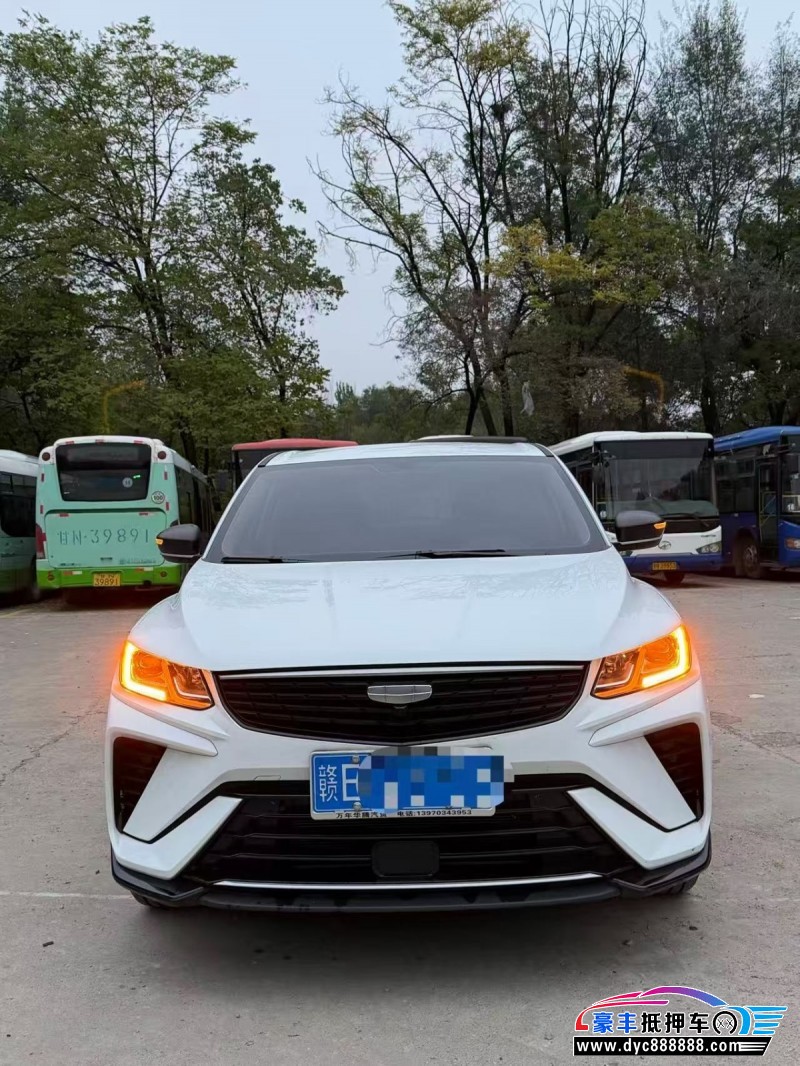 25年吉利缤越轿车抵押车出售