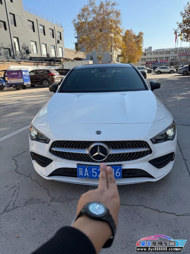 20年奔驰CLA轿车抵押车出售