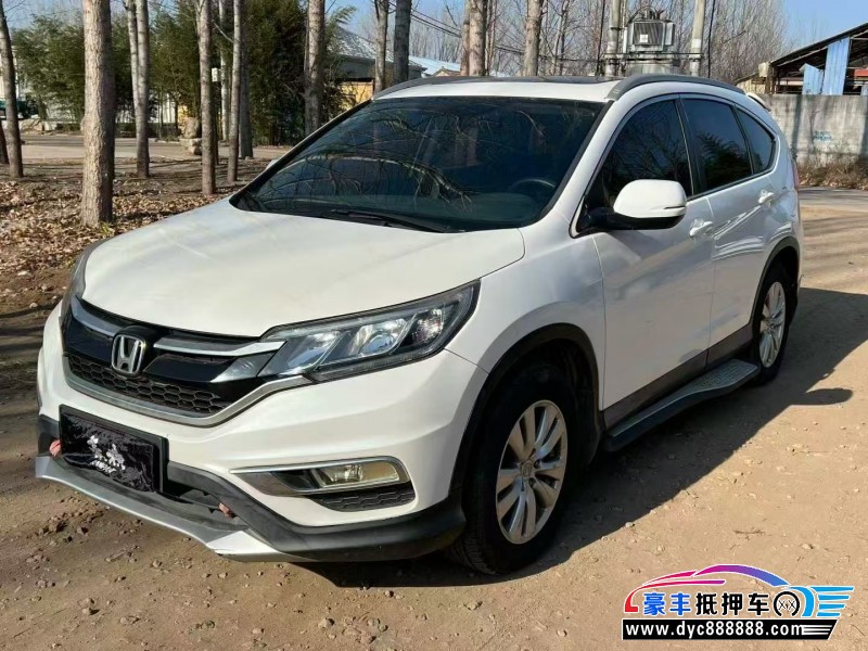 17年本田CR-V轿车抵押车出售