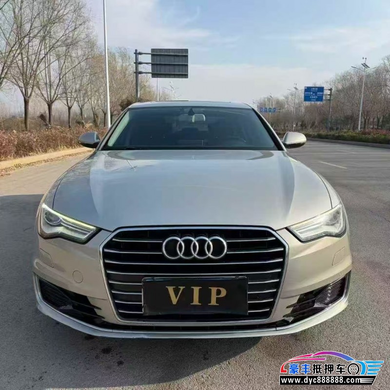 抵押车出售17年奥迪A6L轿车