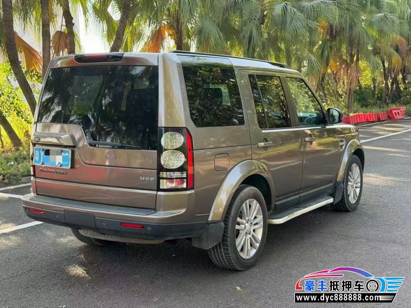 14年路虎发现4轿车抵押车出售