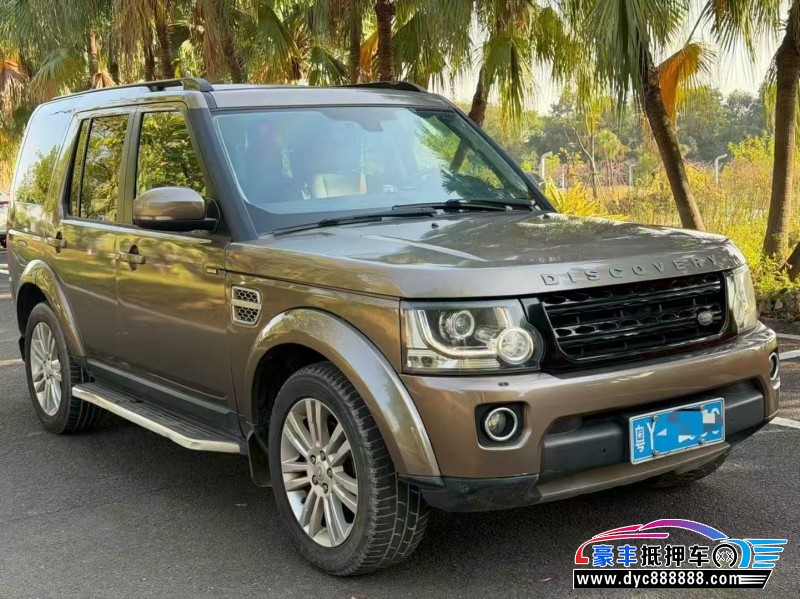 14年路虎发现4轿车抵押车出售