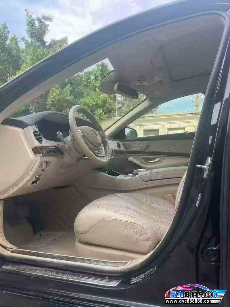 17年奔驰S轿车抵押车出售