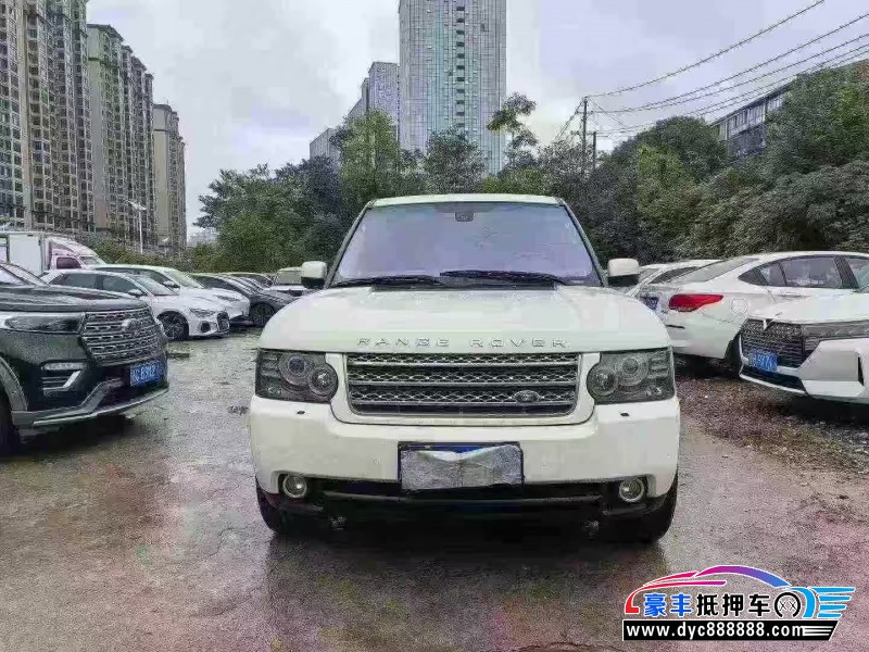 抵押车出售13年路虎揽胜轿车