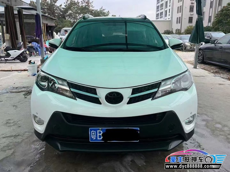 抵押车出售14年丰田RAV4轿车