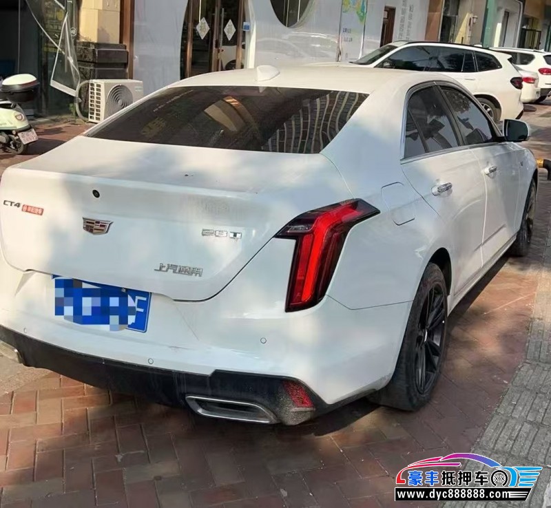 22年凯迪拉克CT4轿车抵押车出售