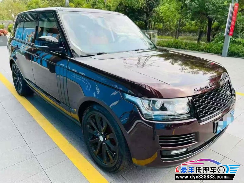 17年路虎揽胜行政轿车抵押车出售