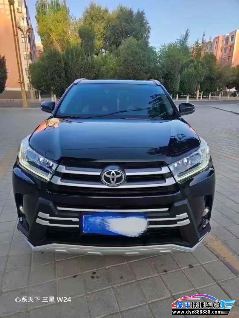 抵押车出售20年丰田汉兰达轿车