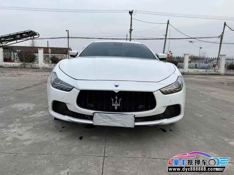 抵押车出售17年玛莎拉蒂Ghibli轿车