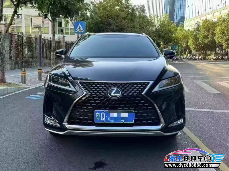 22年雷克萨斯RX轿车抵押车出售