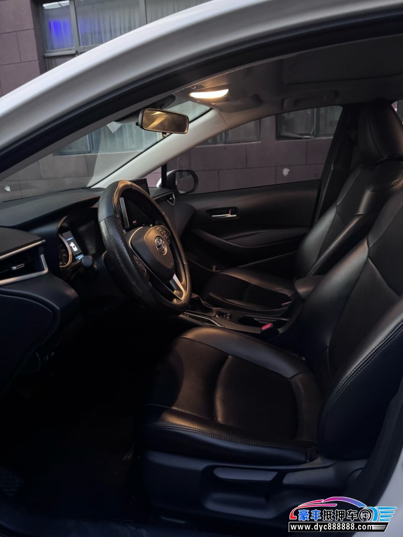 23年丰田卡罗拉轿车抵押车出售