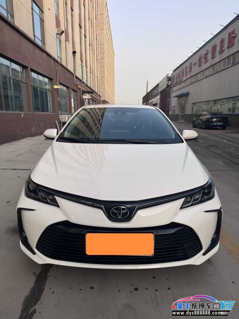 23年丰田卡罗拉轿车抵押车出售