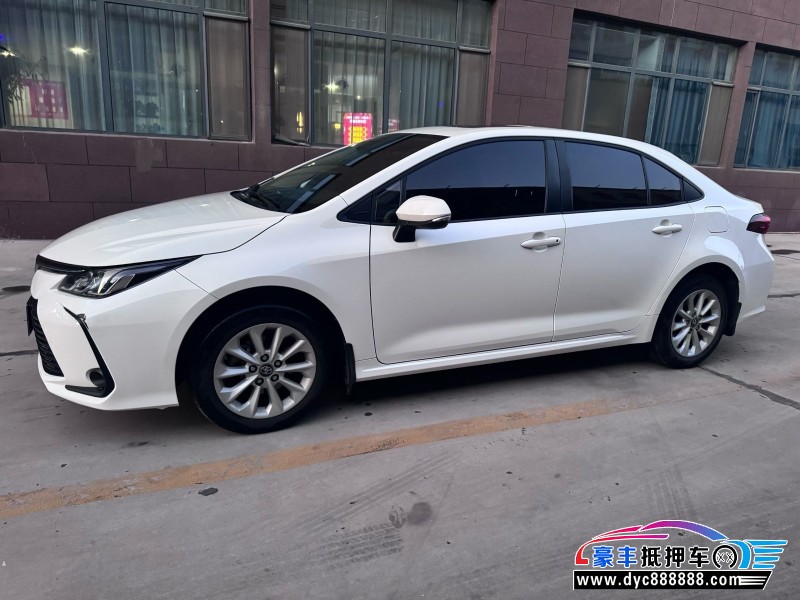 23年丰田卡罗拉轿车抵押车出售