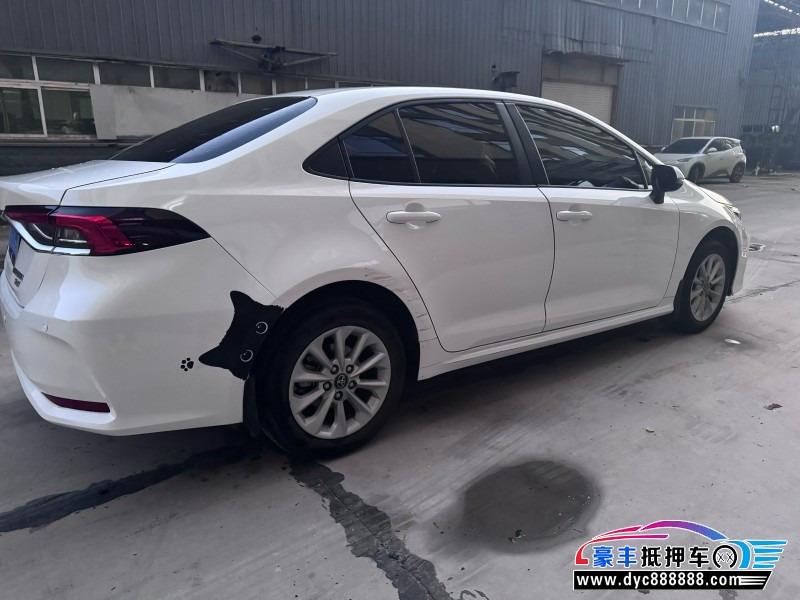 23年丰田卡罗拉轿车抵押车出售