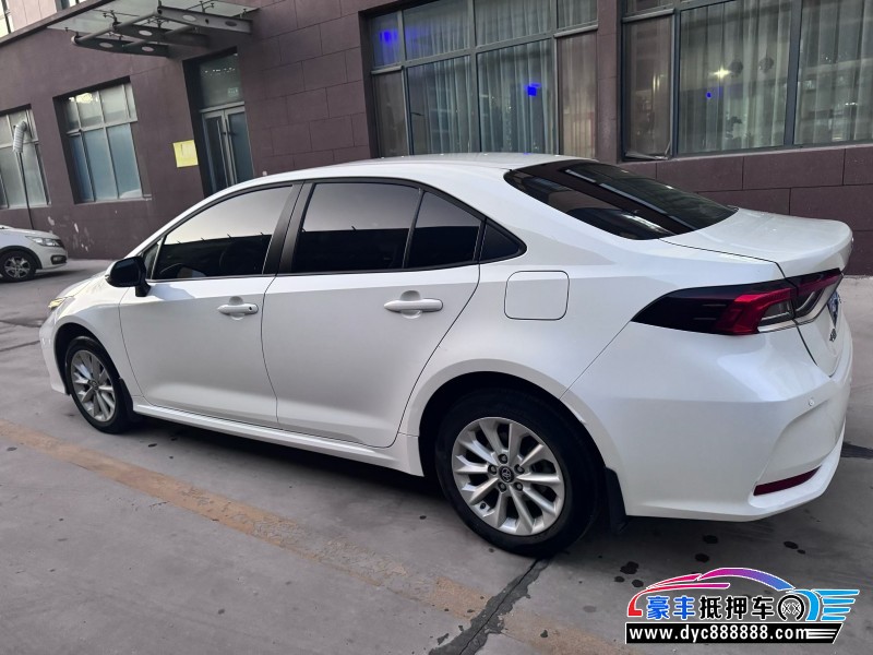 23年丰田卡罗拉轿车抵押车出售