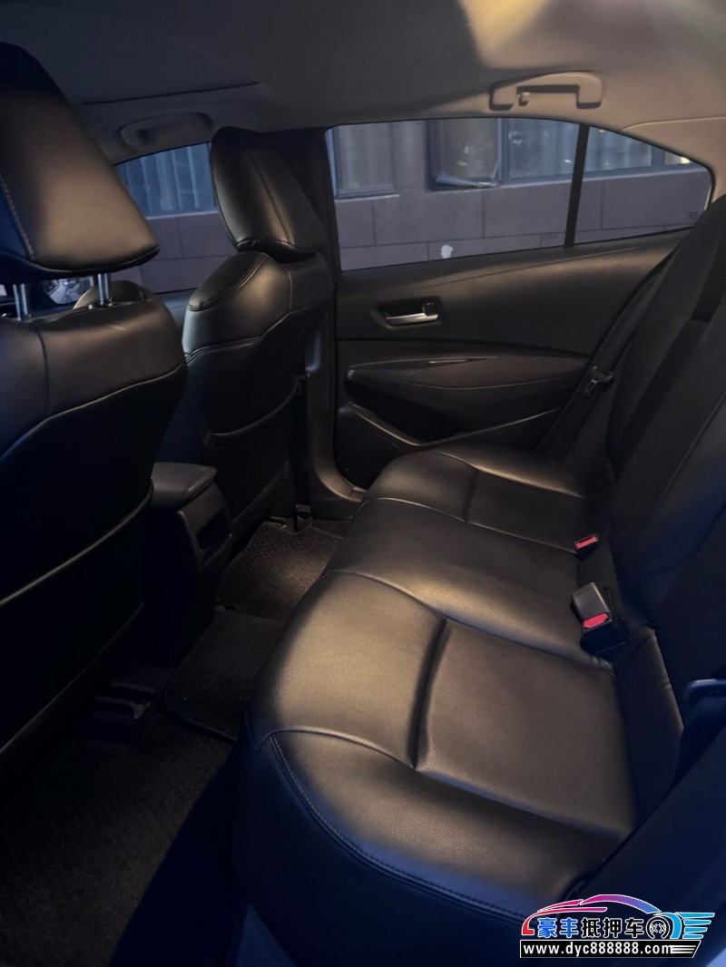 23年丰田卡罗拉轿车抵押车出售