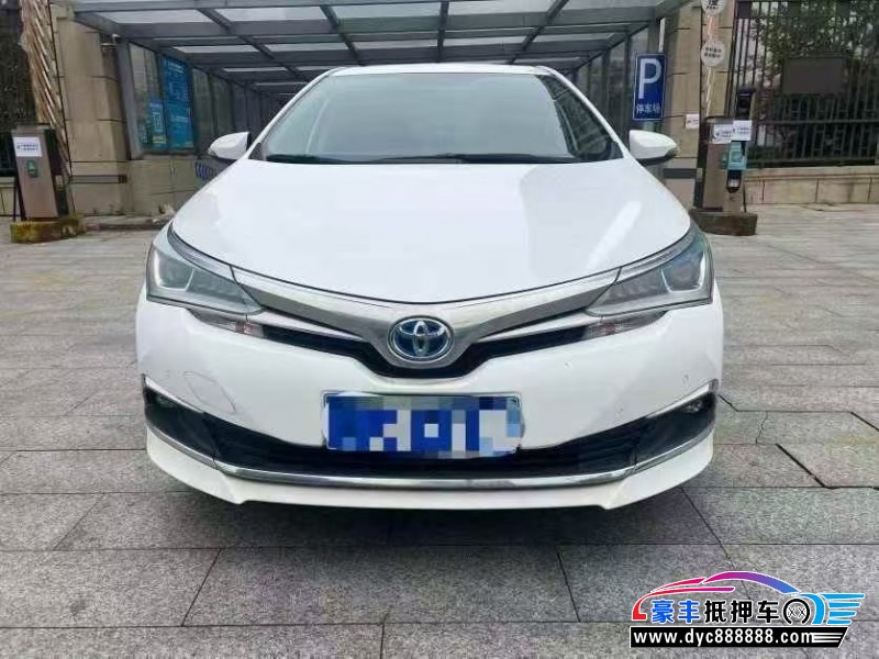 19年丰田卡罗拉轿车抵押车出售