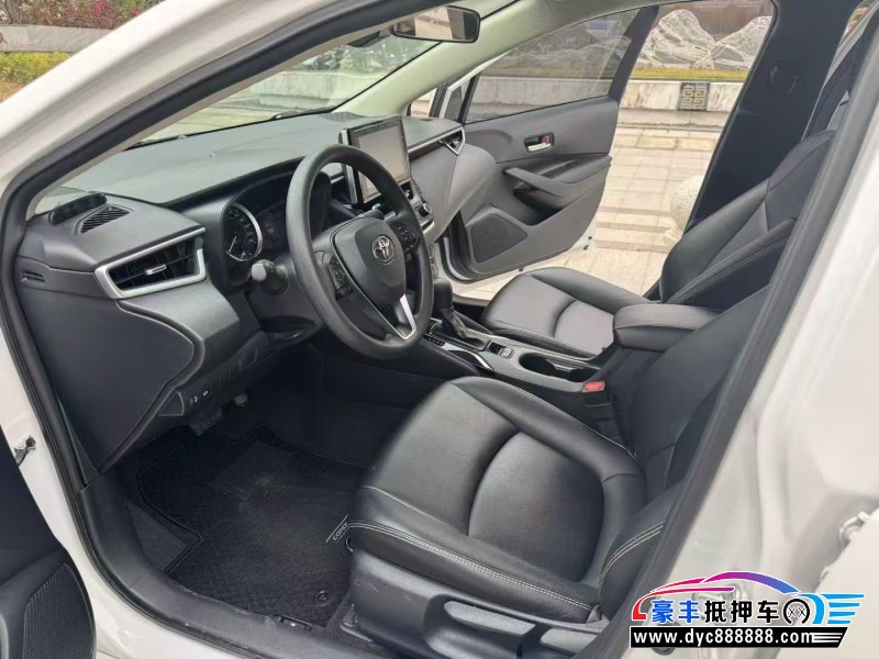 22年丰田卡罗拉轿车抵押车出售