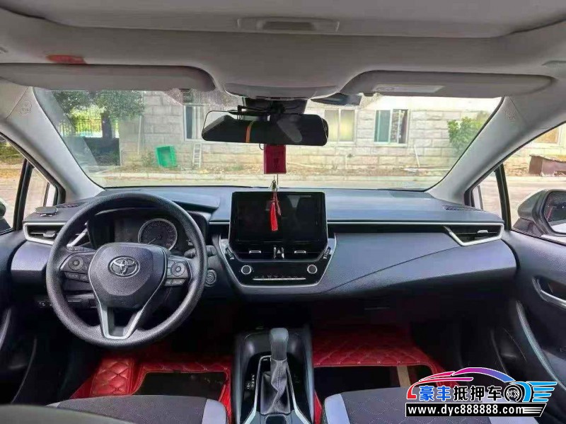 23年丰田卡罗拉轿车抵押车出售