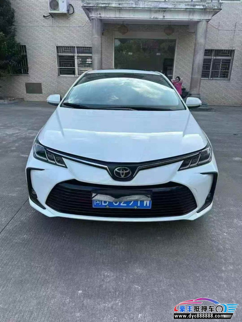 23年丰田卡罗拉轿车抵押车出售