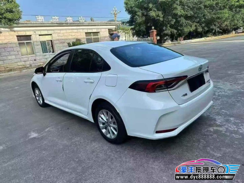23年丰田卡罗拉轿车抵押车出售