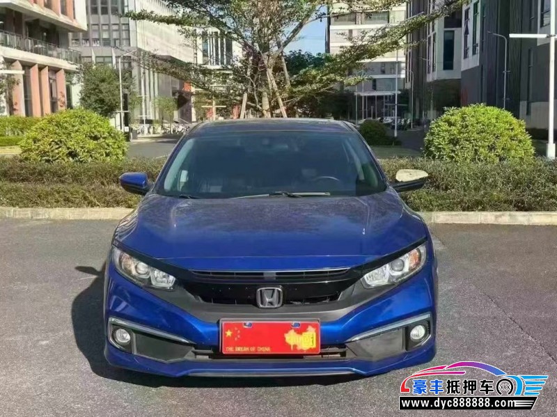 19年本田思域轿车抵押车出售
