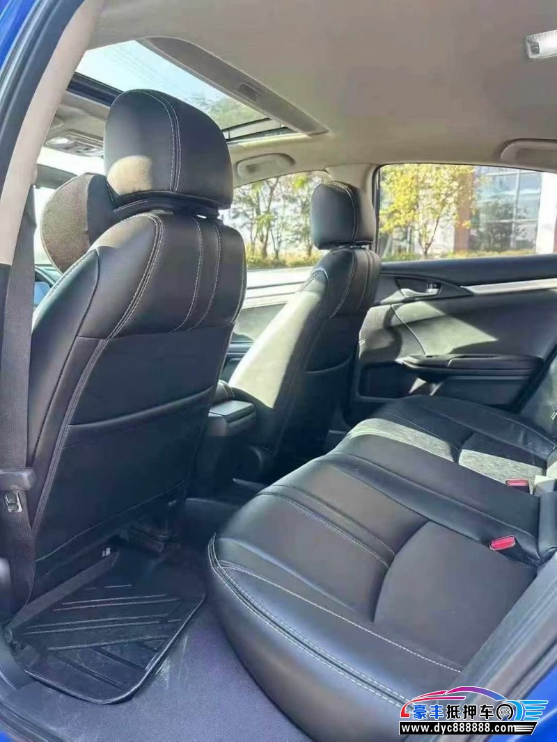 19年本田思域轿车抵押车出售