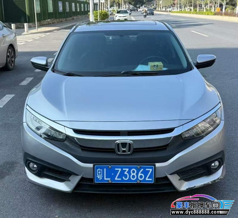 18年本田思域轿车抵押车出售