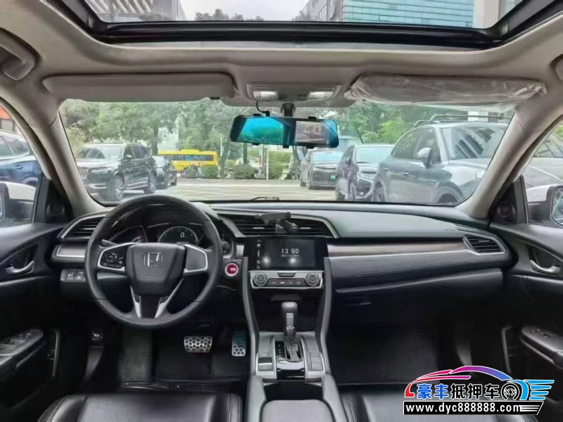 21年本田思域轿车抵押车出售