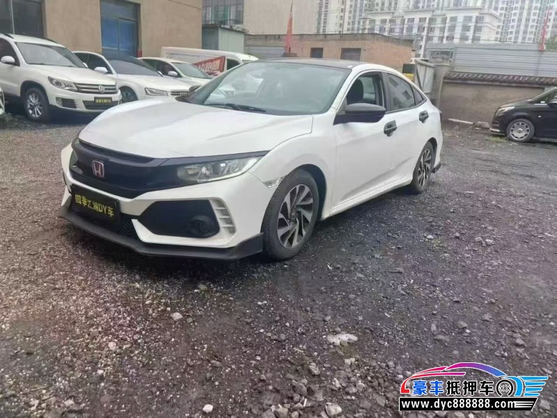 19年本田思域轿车抵押车出售