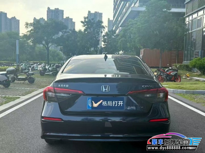 23年本田思域轿车抵押车出售