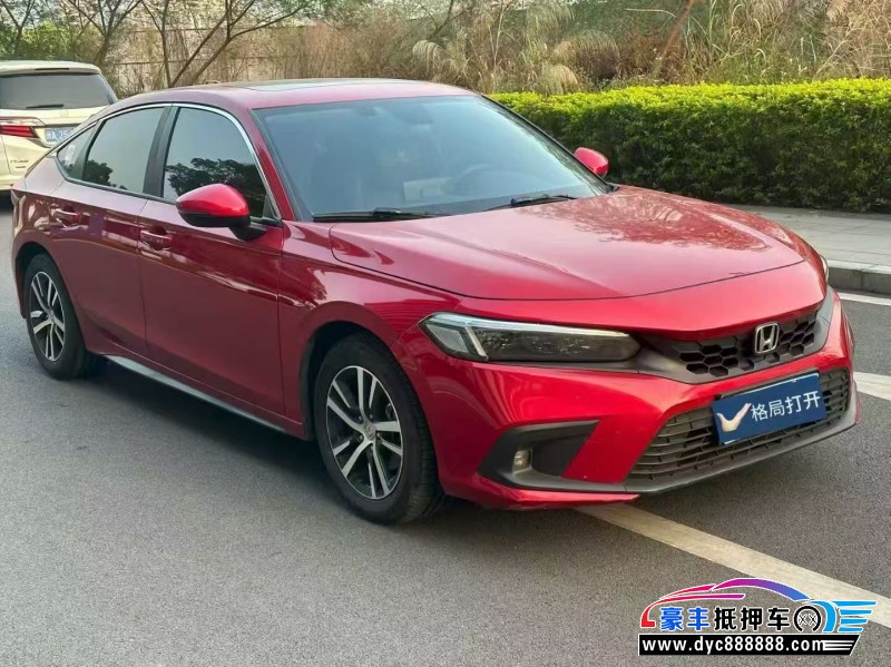 23年本田思域轿车抵押车出售