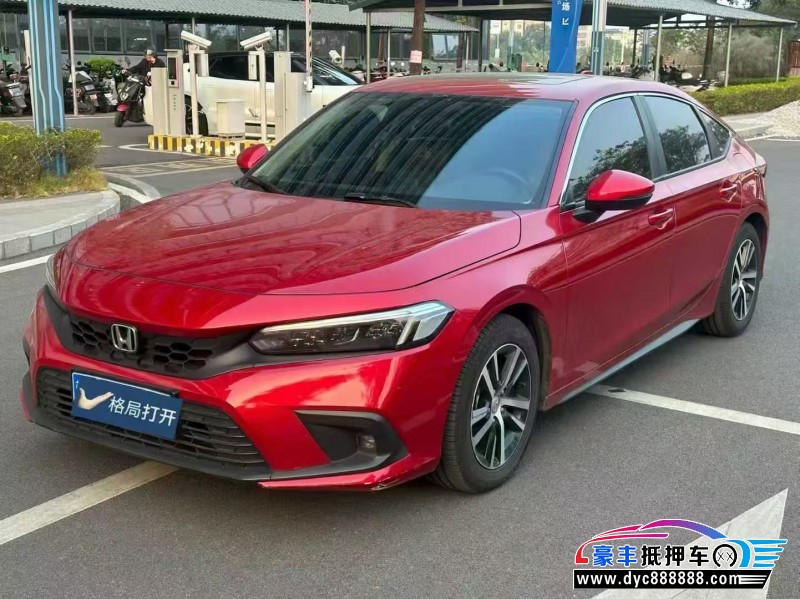 23年本田思域轿车抵押车出售