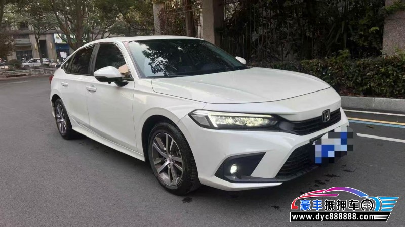 23年本田思域轿车抵押车出售