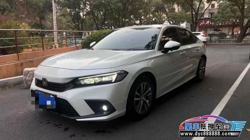 23年本田思域轿车抵押车出售