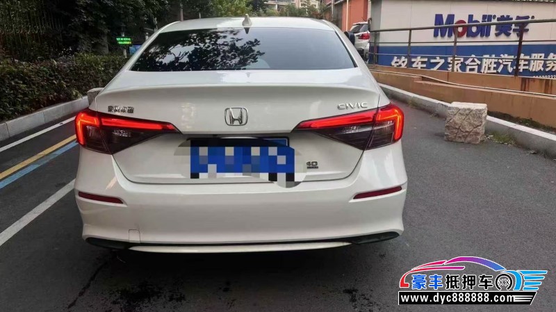 23年本田思域轿车抵押车出售