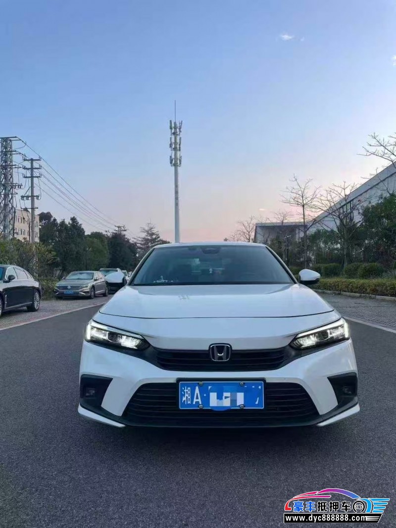 22年本田思域轿车抵押车出售