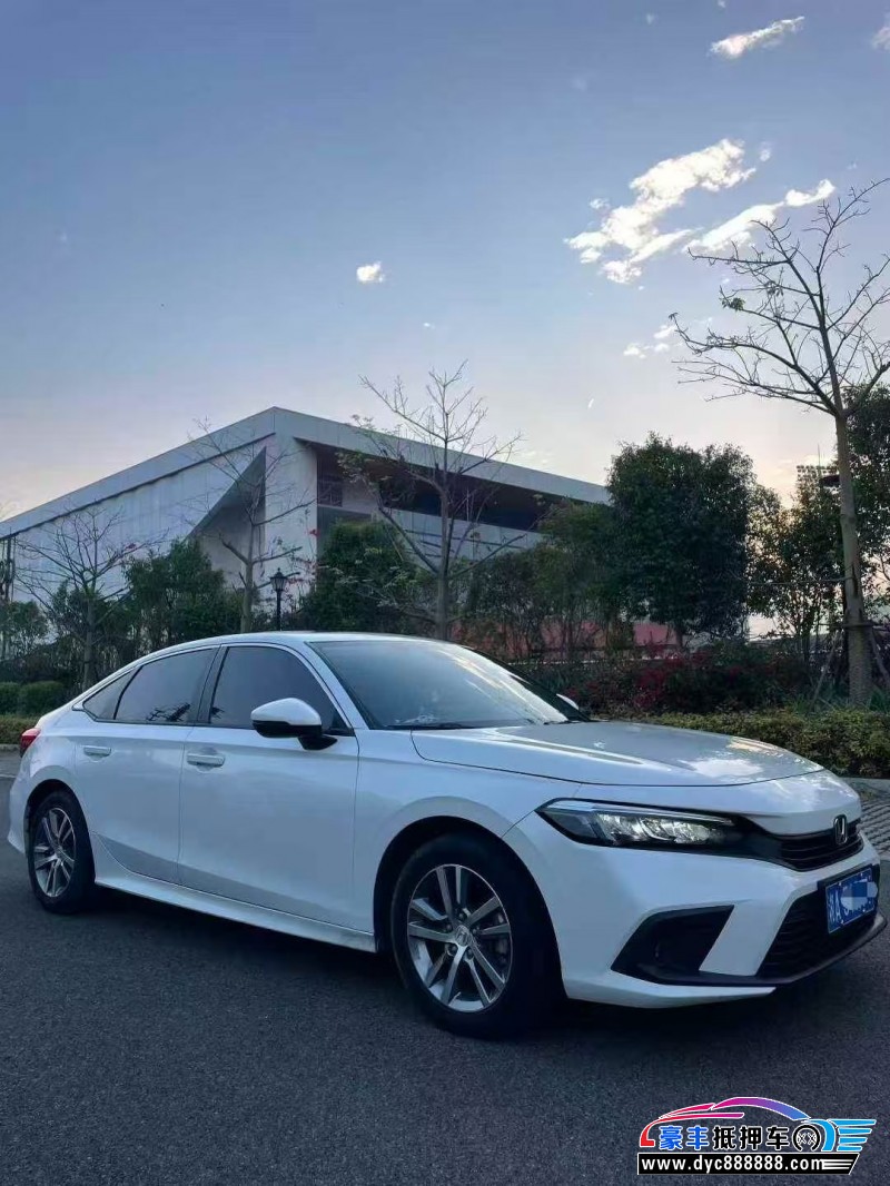 22年本田思域轿车抵押车出售