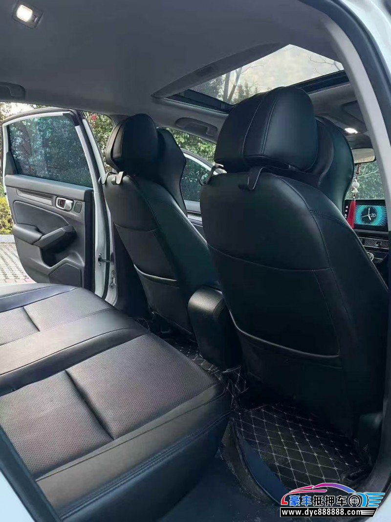 22年本田思域轿车抵押车出售