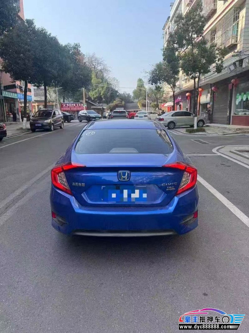 17年本田思域轿车抵押车出售