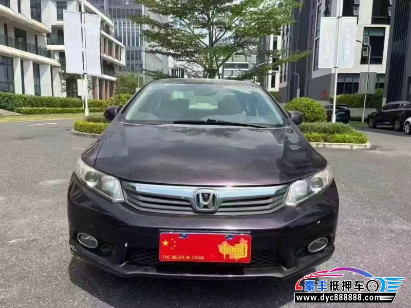 12年本田思域轿车抵押车出售