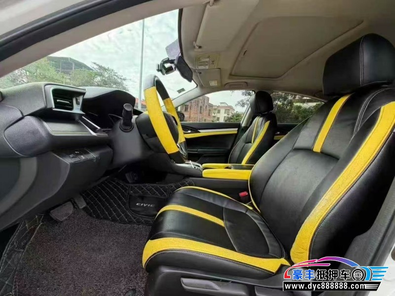 18年本田思域轿车抵押车出售